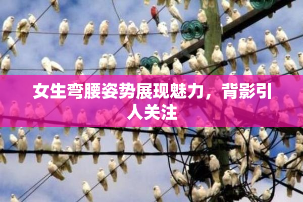 女生弯腰姿势展现魅力，背影引人关注