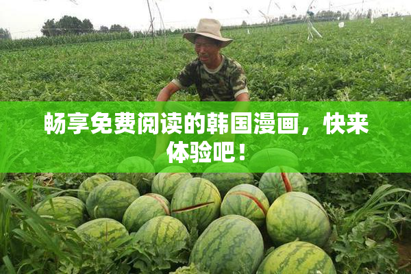 畅享免费阅读的韩国漫画，快来体验吧！