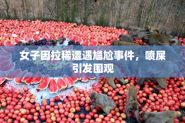 女子因拉稀遭遇尴尬事件，喷屎引发围观
