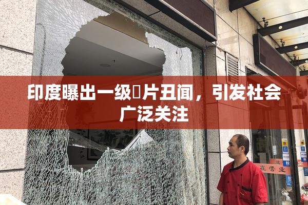 印度曝出一级婬片丑闻，引发社会广泛关注