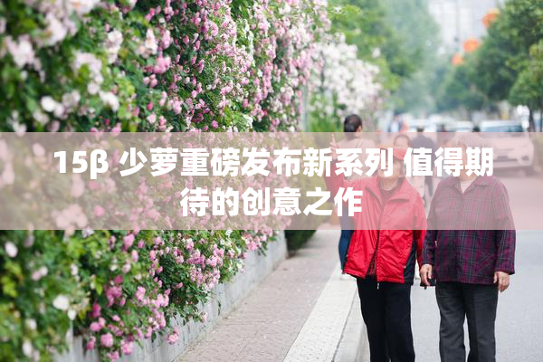 15β 少萝重磅发布新系列 值得期待的创意之作