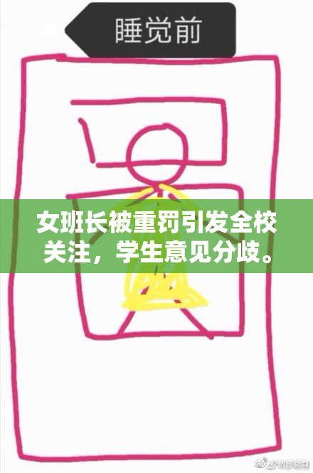 女班长被重罚引发全校关注，学生意见分歧。