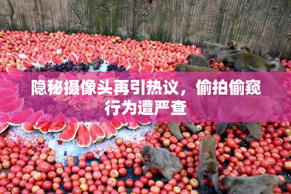 隐秘摄像头再引热议，偷拍偷窥行为遭严查