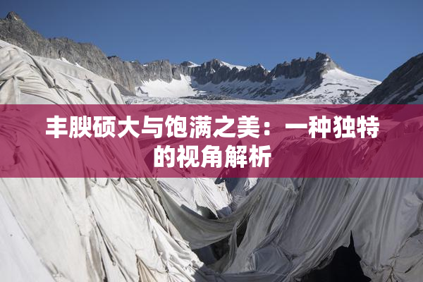 丰腴硕大与饱满之美：一种独特的视角解析