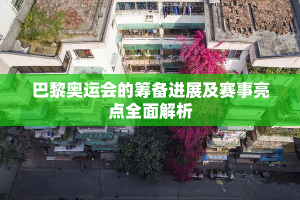 巴黎奥运会的筹备进展及赛事亮点全面解析