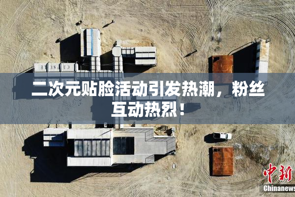 二次元贴脸活动引发热潮，粉丝互动热烈！