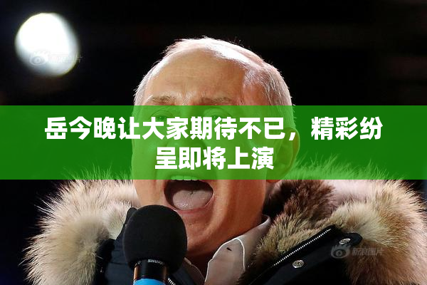 岳今晚让大家期待不已，精彩纷呈即将上演