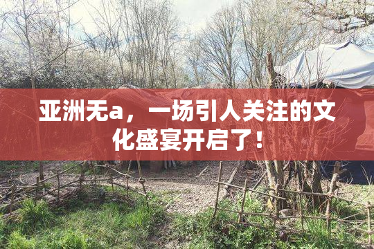 亚洲无a，一场引人关注的文化盛宴开启了！