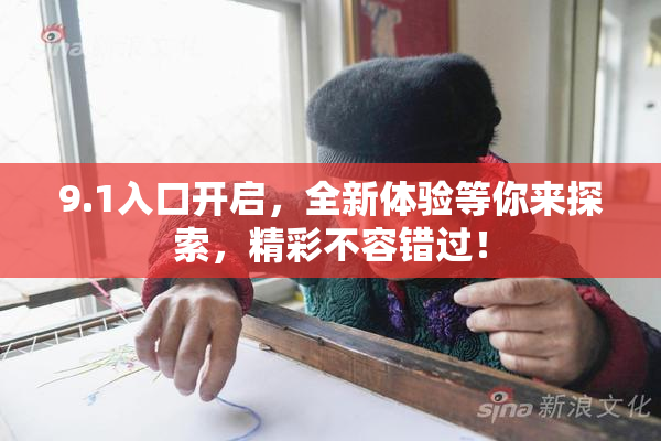 9.1入口开启，全新体验等你来探索，精彩不容错过！