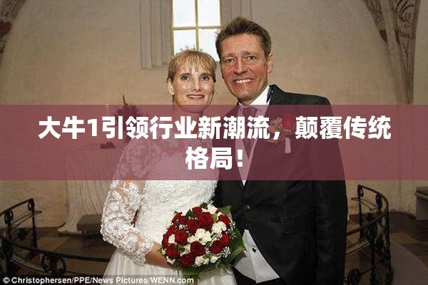 大牛1引领行业新潮流，颠覆传统格局！