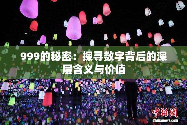 999的秘密：探寻数字背后的深层含义与价值
