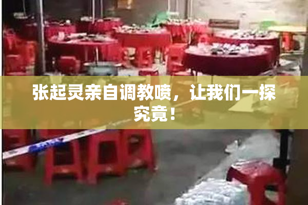 张起灵亲自调教喷，让我们一探究竟！