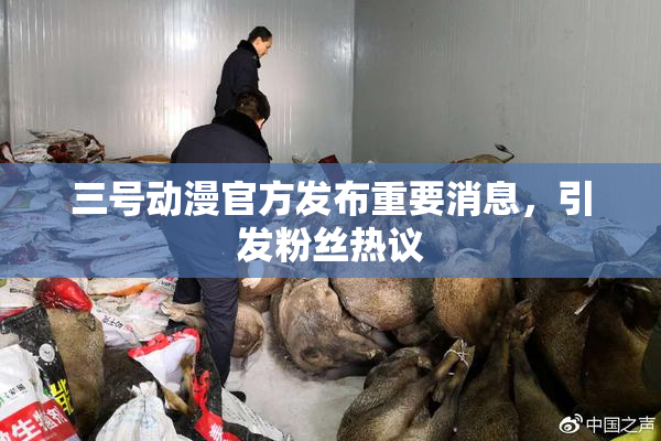 三号动漫官方发布重要消息，引发粉丝热议