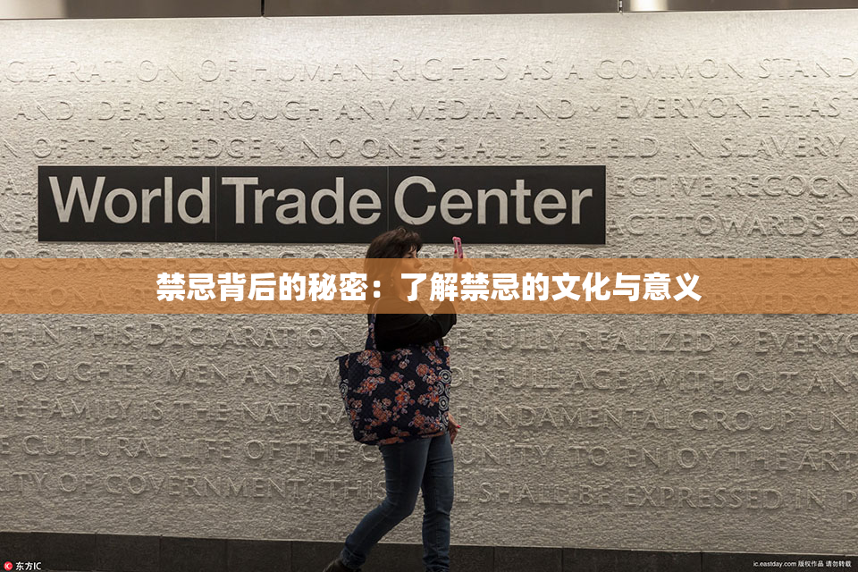 禁忌背后的秘密：了解禁忌的文化与意义