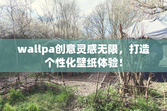 wallpa创意灵感无限，打造个性化壁纸体验！