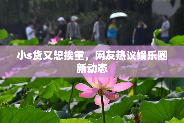 小s货又想挨重，网友热议娱乐圈新动态