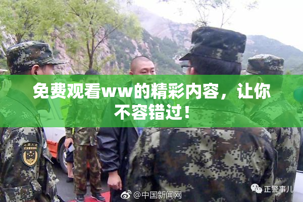 免费观看ww的精彩内容，让你不容错过！