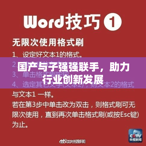 国产与子强强联手，助力行业创新发展
