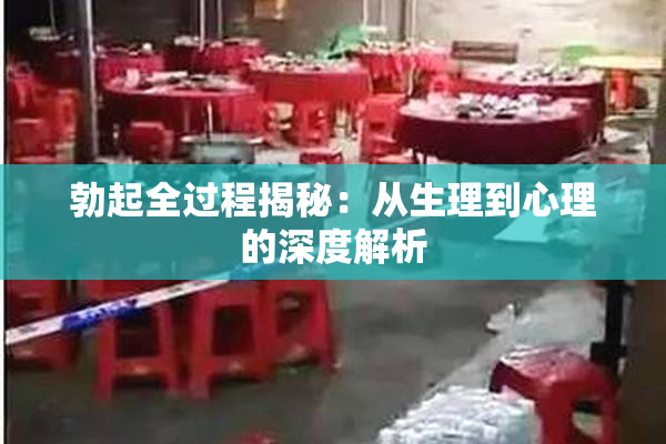 勃起全过程揭秘：从生理到心理的深度解析