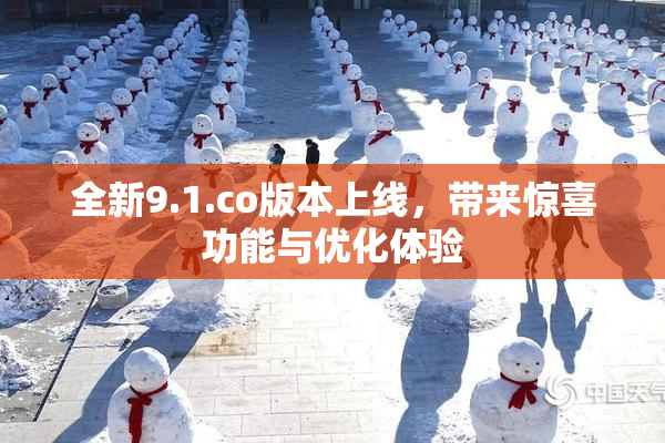全新9.1.co版本上线，带来惊喜功能与优化体验