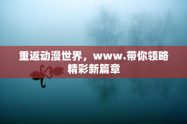 重返动漫世界，www.带你领略精彩新篇章
