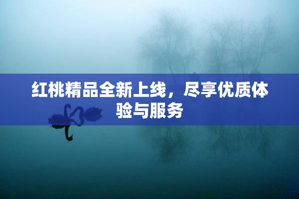 红桃精品全新上线，尽享优质体验与服务