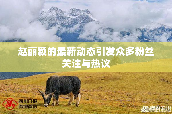 赵丽颖的最新动态引发众多粉丝关注与热议