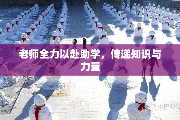 老师全力以赴助学，传递知识与力量