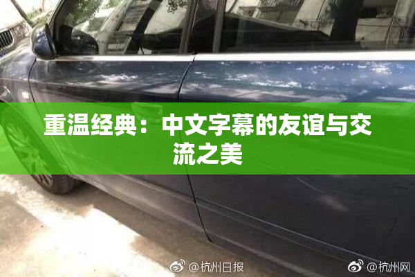 重温经典：中文字幕的友谊与交流之美