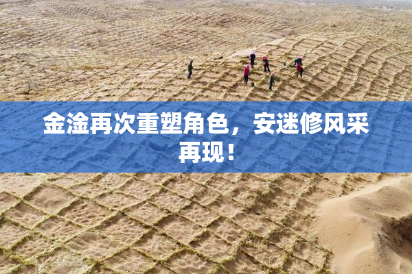 金淦再次重塑角色，安迷修风采再现！