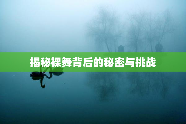 揭秘裸舞背后的秘密与挑战