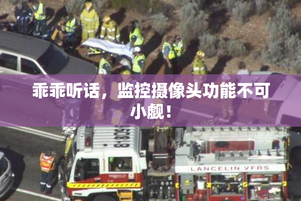 乖乖听话，监控摄像头功能不可小觑！