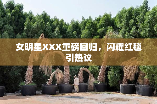 女明星XXX重磅回归，闪耀红毯引热议