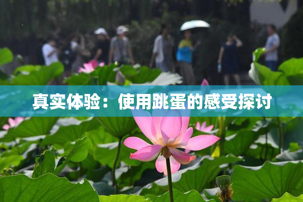真实体验：使用跳蛋的感受探讨