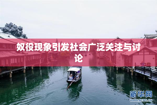 奴役现象引发社会广泛关注与讨论
