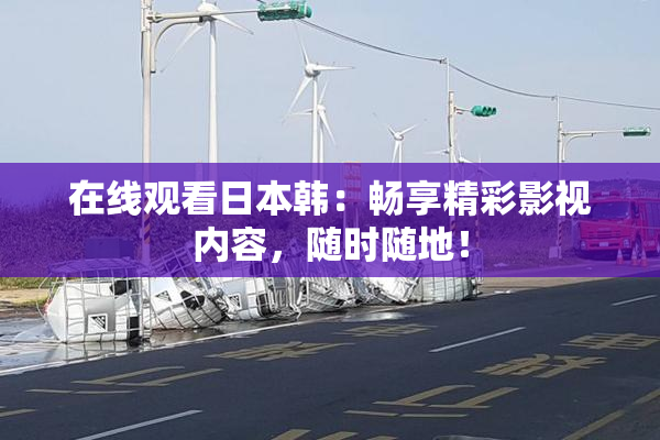 在线观看日本韩：畅享精彩影视内容，随时随地！