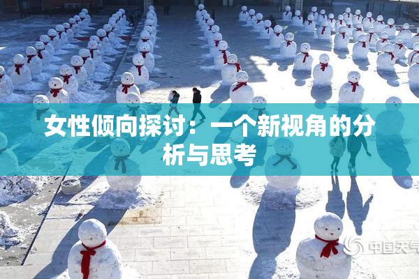 女性倾向探讨：一个新视角的分析与思考