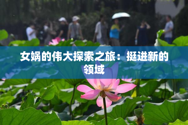 女娲的伟大探索之旅：挺进新的领域