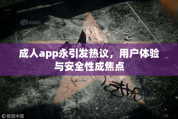 成人app永引发热议，用户体验与安全性成焦点