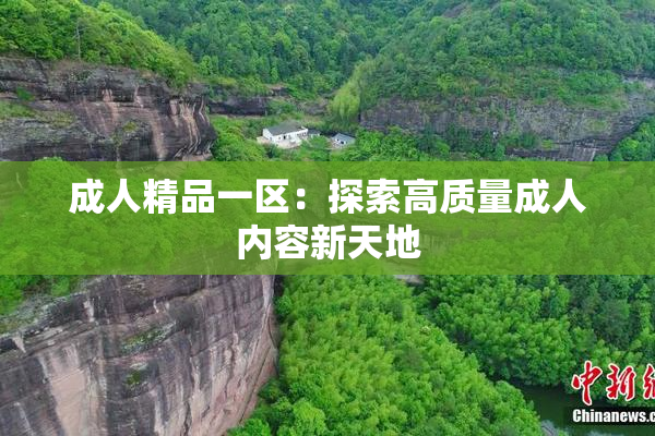 成人精品一区：探索高质量成人内容新天地