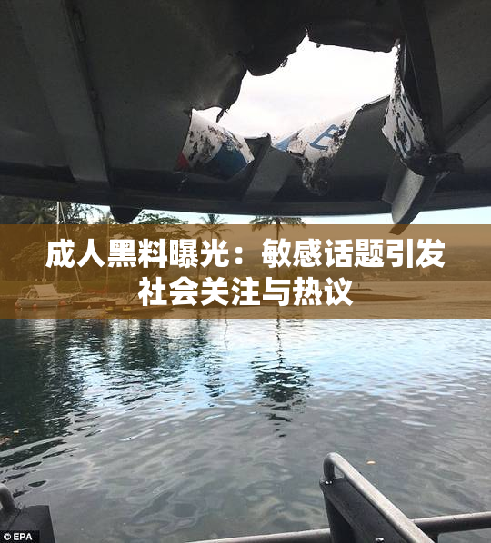 成人黑料曝光：敏感话题引发社会关注与热议