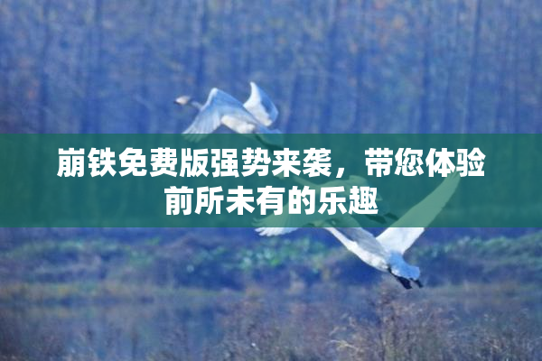 崩铁免费版强势来袭，带您体验前所未有的乐趣