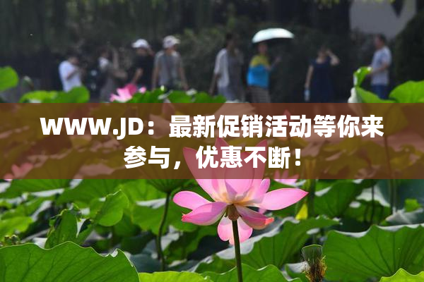 WWW.JD：最新促销活动等你来参与，优惠不断！