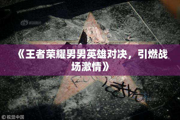 《王者荣耀男男英雄对决，引燃战场激情》