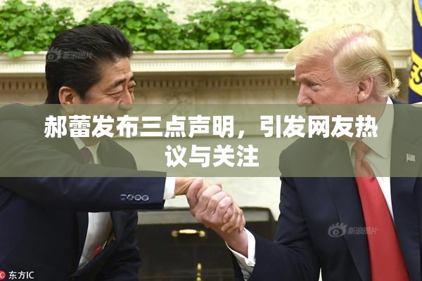 郝蕾发布三点声明，引发网友热议与关注