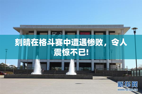 刻晴在格斗赛中遭遇惨败，令人震惊不已!