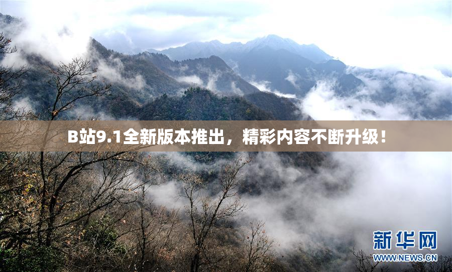 B站9.1全新版本推出，精彩内容不断升级！