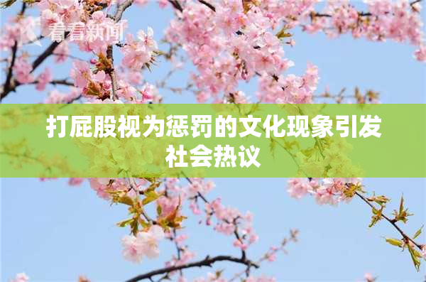 打屁股视为惩罚的文化现象引发社会热议