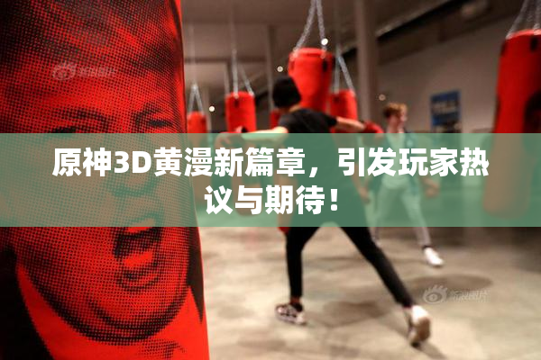 原神3D黄漫新篇章，引发玩家热议与期待！