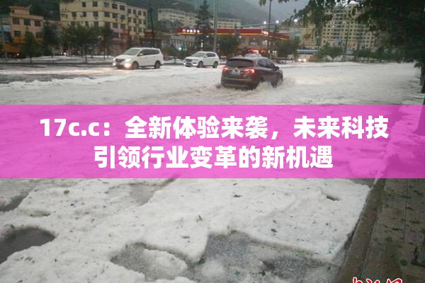 17c.c：全新体验来袭，未来科技引领行业变革的新机遇